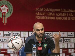 وليد الركراكي مدرب منتخب المغرب (المصدر: أ ف ب)