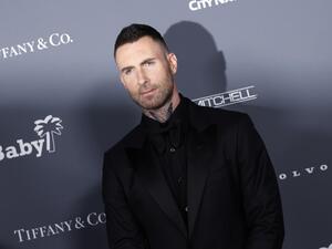  Adam Levine is married to Victoria's Secret model Behati Prinslo 
