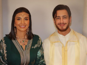 Saadlamjarred Shares Wedding Pictures 