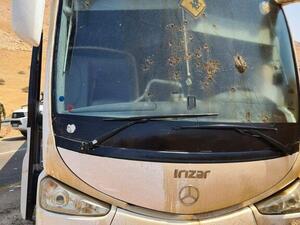 استهداف حافلة مستوطنين