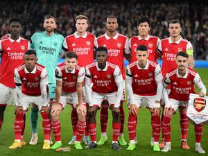فريق آرسنال (المصدر: أ ف ب)