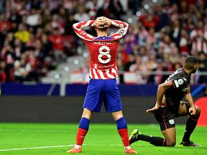 أتلتيكو مدريد خارج دوري الأبطال (المصدر: أ ف ب)