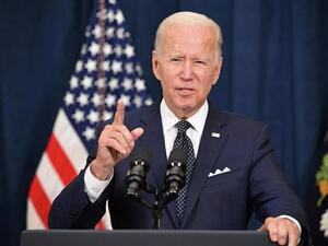 رئيس الولايات المتّحدة الأمريكية جو بايدن 