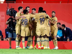 برشلونة يتغلب على مايوركا (المصدر: أ ف ب)