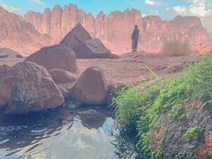 جبل القطار.. جمال طبيعة تبوك السعودية
