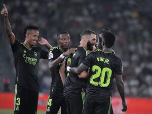 ريال مدريد يتطلع للتغلب على إشبيلية اليوم (المصدر: أ ف ب)