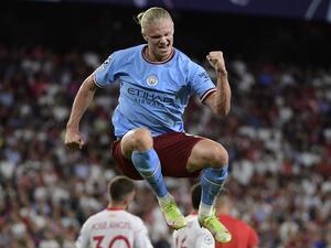 إيرلينغ هالاند (المصدر: أ ف ب)