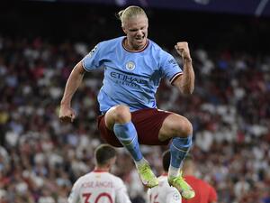 إيرلينغ هالاند (المصدر: أ ف ب)