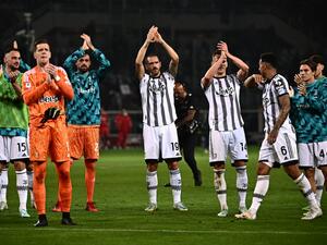 يوفنتوس يهزم تورينو بعد سقوطه الأوروبي المخيب الأسبوع الماضي (المصدر: أ ف ب)