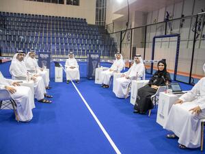 اللجنة المنظمة لمونديال البادل تنس تتطلع على ترتيبات الحدث