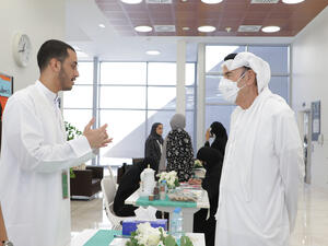 UAEU Conducts Interactive Activities on World Mental Health Day