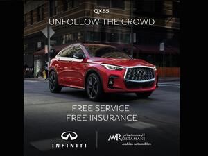 Arabian Automobiles makes the INFINITI QX55 all the more enticing