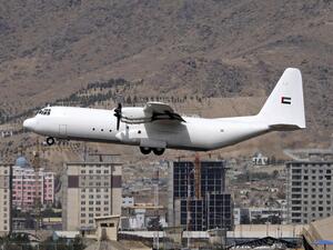 UAE plane lands in Kabul 