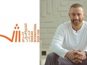 النجم أحمد السقا في جلسة حوارية بمعرض الشارقة للكتاب