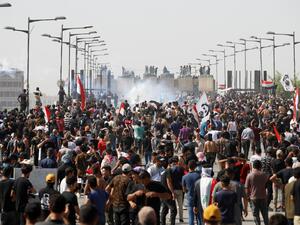 تظاهرات في بغداد