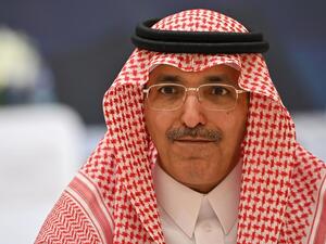 Mohammed Al-Jadaan speaks to Bloomberg Television on the sidelines of FII summit