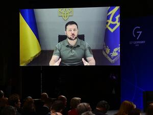 الرئيس الأوكراني فلادومير زيلينسكي