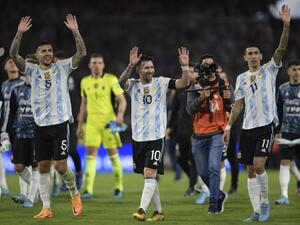 الأرجنتين من أبرز المرشحين للفوز ببطولة كأس العالم قطر 2022 (المصدر: أ ف ب)