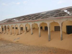 الرمال تغطي نصف منازل كولوب الصومالية