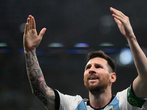 ليونيل ميسي (المصدر: أ ف ب)
