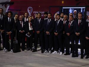 منتخب تونس يصل قطر (المصدر: أ ف ب)