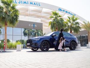 Audi Abu Dhabi celebrates the 51st UAE National Day with Rain