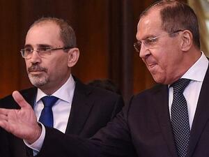 Safadi (L), Lavrov 
