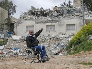Israel routinely demolishes Palestinian homes 