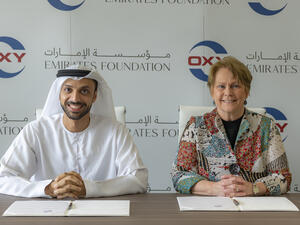 Emirates Foundation renews its partnership with Occidental for three years