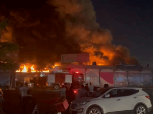  الحرائق تشتعل للمرة الخامسة في المدينة المائية