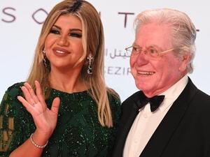  حسين فهمي و بوسي شلبي