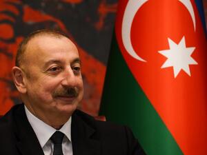 رئيس أذربيجان، إلهام علييف (أ ف ب)