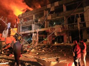 إنفجار خزان وقود تابع لمخبز في مدينة دهوك شمال العراق