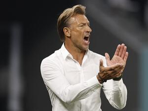 هيرفي رينارد مدرب منتخب السعودية (المصدر: أ ف ب)