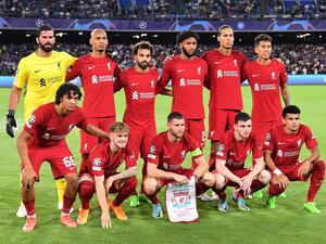 فريق ليفربول (المصدر: أ ف ب)