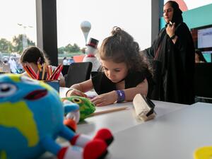 سعادة الشيخة هند بنت حمد تحضر ختام فعاليات مهرجان دريشة للفنون الأدائية