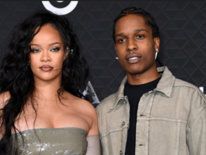 Rihanna shares video of baby boy