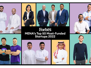19 Newcomers Join Forbes Middle East's Top 50 Most-Funded Startups 2022