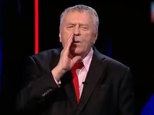 Russian T.V. anchor