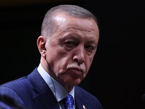 الرئيس التركي رجب طيب أردوغان (أ ف ب)