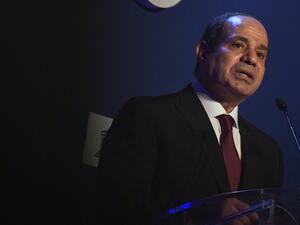 الرئيس المصري عبد الفتاح السيسي (أ ف ب)