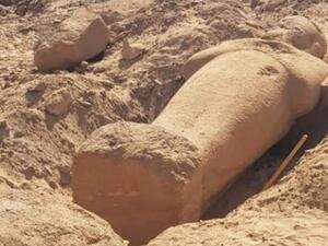 تمثال الملك رمسيس الثاني الذي يزن 2 طن