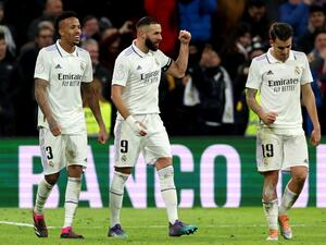 ريال مدريد إلى نصف النهائي (المصدر: أ ف ب)