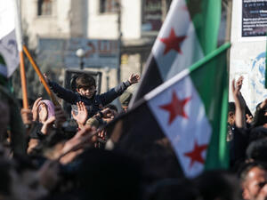 Al Bab protests in north Syria