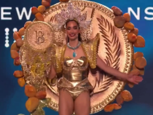 Crypto News Recap: El Salvador's Miss Universe contestant wears Bitcoin- inspired costume