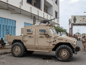 تزايد الهجمات ضد مقاتلي المجلس الانتقالي في محافظة "أبين" (أ ف ب)