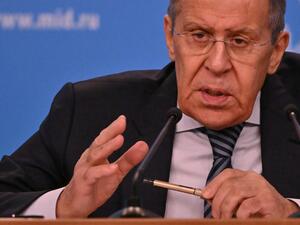  وزير الخارجية الروسي، سيرغي لافروف (أ ف ب)