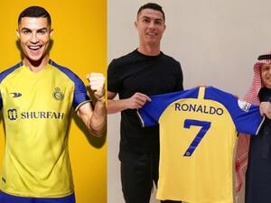 Ronaldo moves to Al Nassr (Image credit: @AlNassrFC)