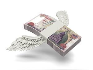 Egyptian pound slips