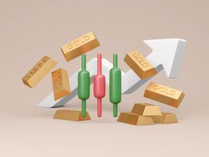 Gold prices up